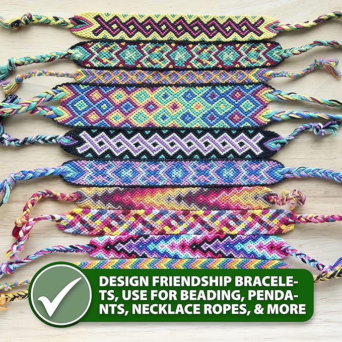 Mandala Crafts 1.5mm 109 Yards Lilac Cotton Waxed Cord for Jewelry Making Bracelet Cord Waxed String - Beading String Thread Jewelry Cords for Necklaces String